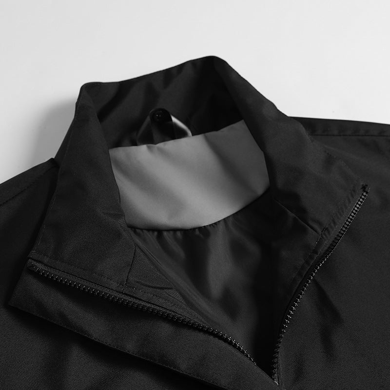 Herren stylische Übergangsjacke mit innovativem Farbverlauf Aliams