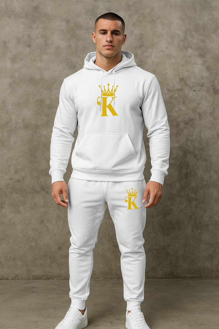 Herren bequemer Hoodie und Jogginghose Set Aliams