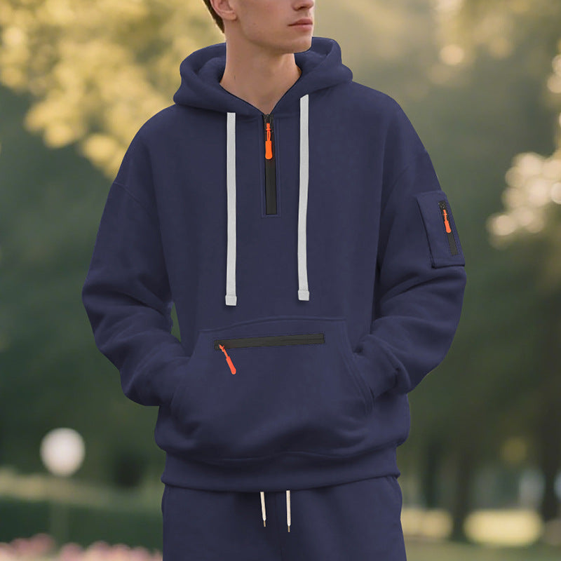 Herren Urbaner Multifunktions Kapuzenpullover Aliams