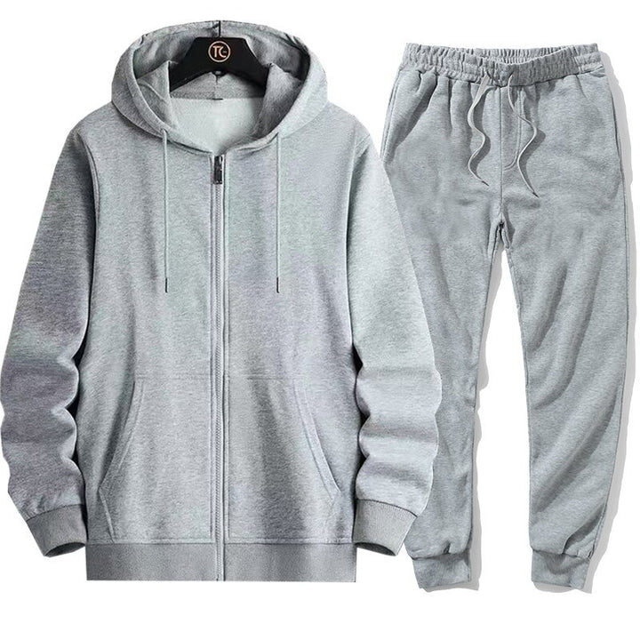 Herren sportliches Hoodie- und Jogginganzug-Set Aliams