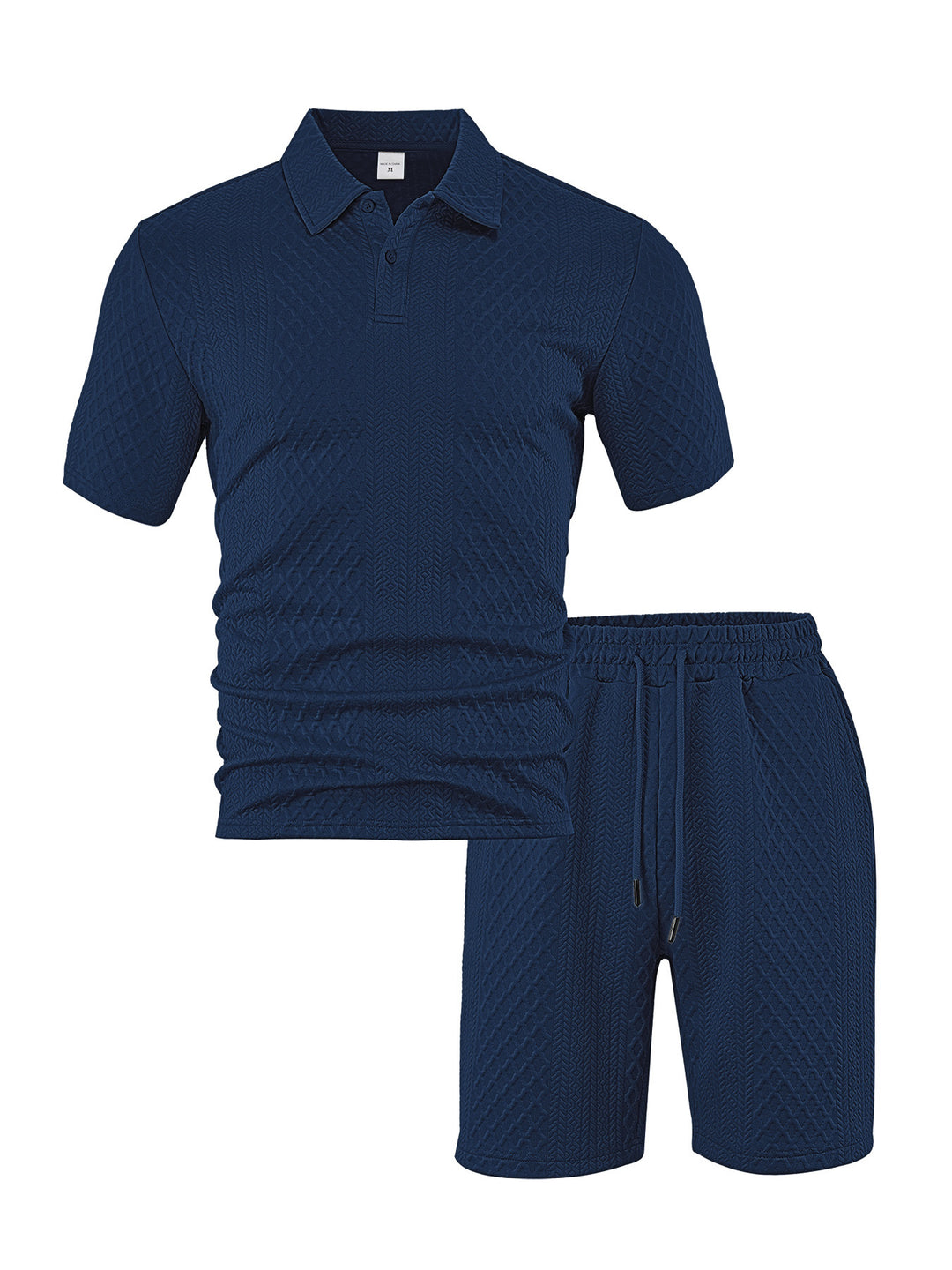 Herren Sportliches Poloshirt mit Shorts Aliams