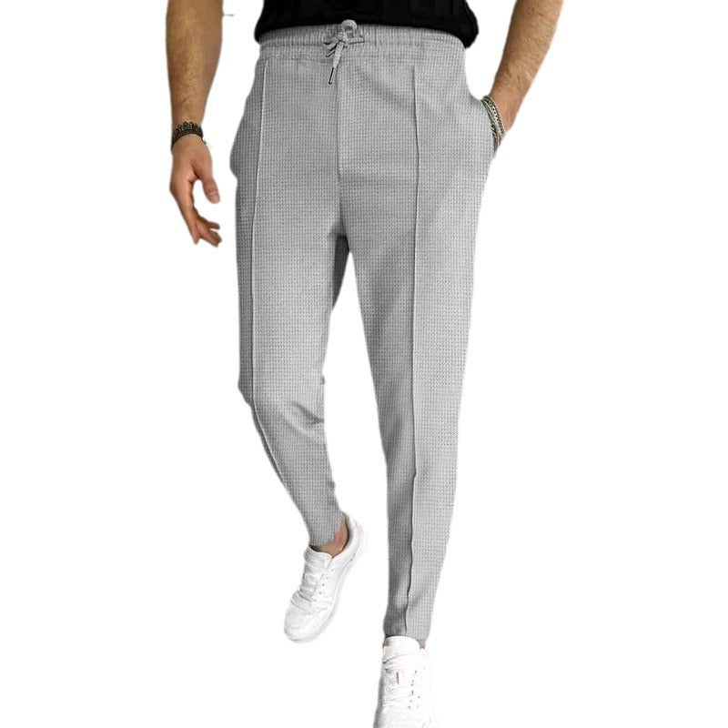 Herren Jogginghose mit seitlichen Reißverschluss-Taschen und modernem Schnitt Aliams