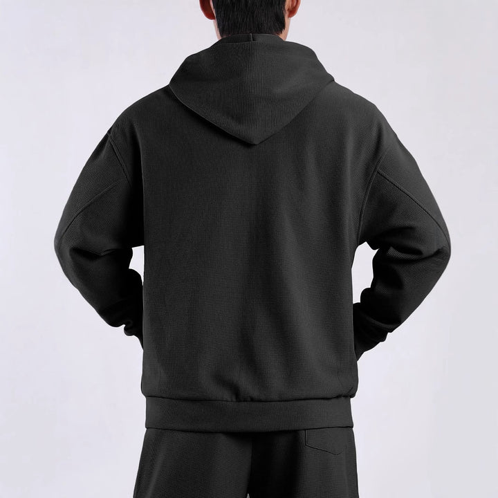Herren Freizeitjacke mit strukturiertem Design und praktischen Taschen Aliams