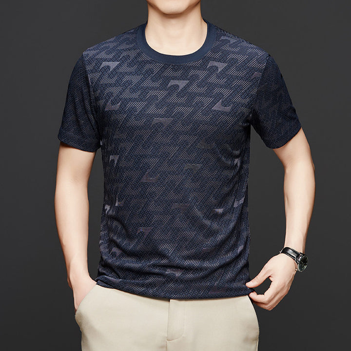 Herren atmungsaktives Sport-T-Shirt mit modernem Design Aliams