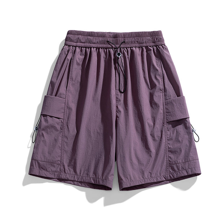 Herren Cargo-Shorts mit praktischen Seitentaschen und elastischem Bund Aliams
