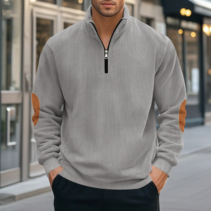 Herren Sweatshirt mit Reißverschluss Aliams