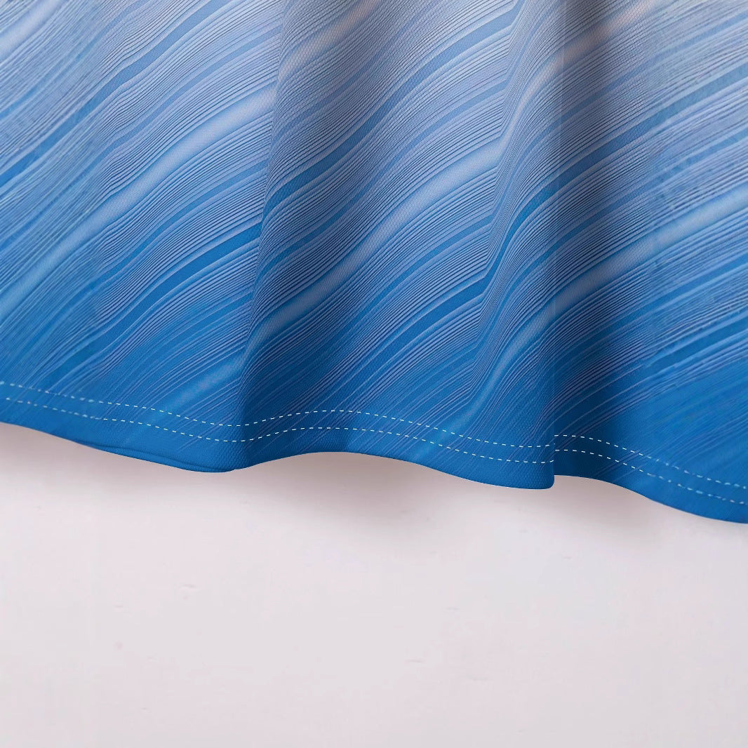 Herren Kurzarm Poloshirt mit modernem Farbverlauf Aliams