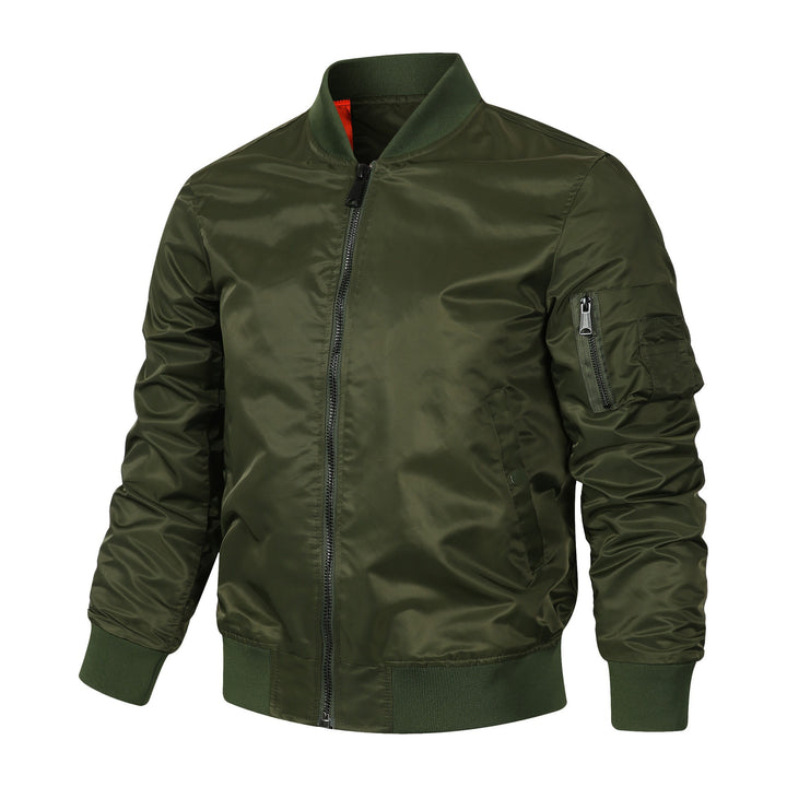 Herren Bomberjacke mit funktionalen Taschen und lässigem Design Aliams
