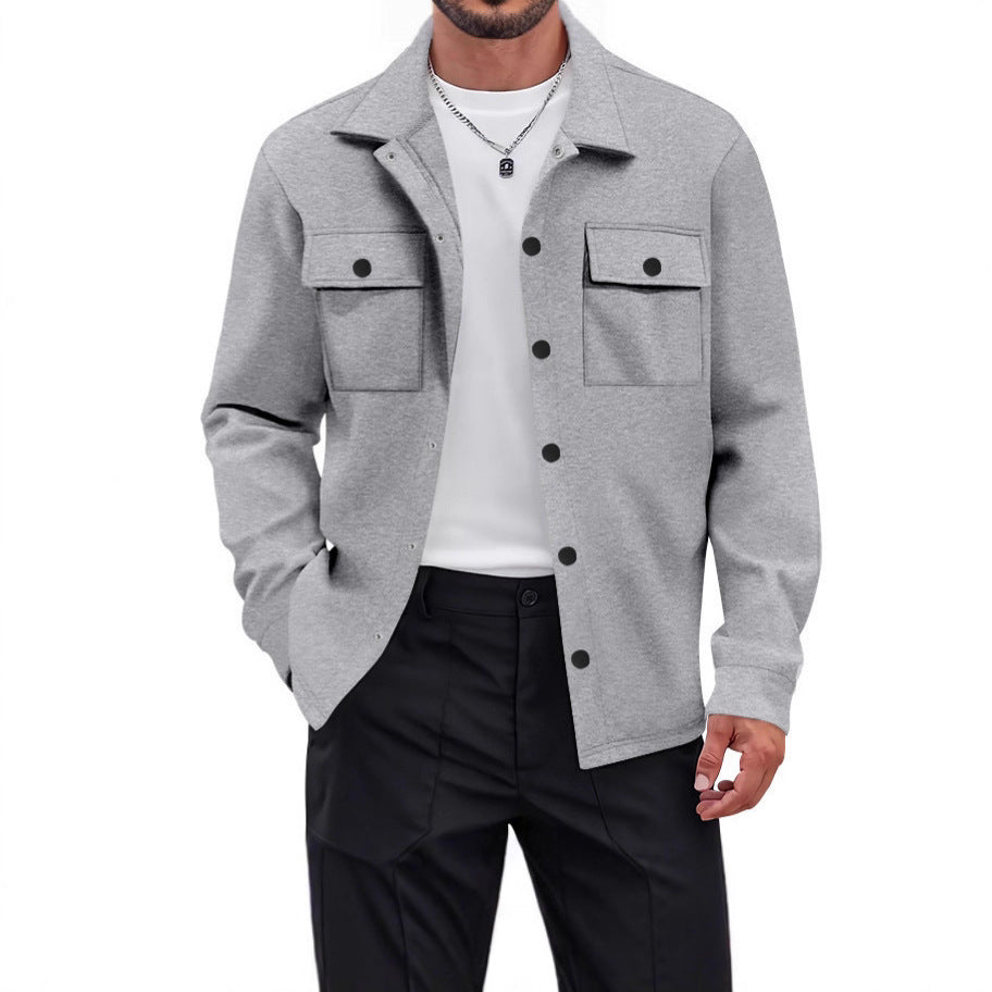 Herren Übergangsjacke mit praktischen Brusttaschen und modischem Schnitt Aliams