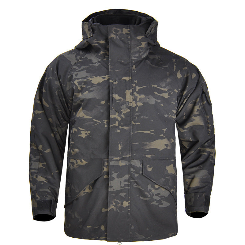Herren wetterfeste Camouflage-Jacke Aliams