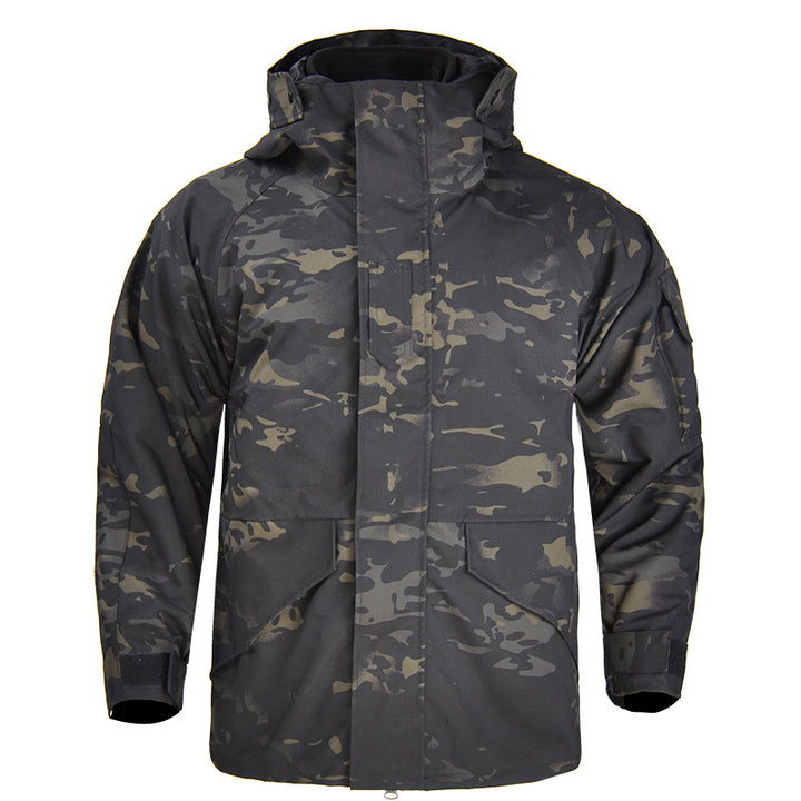 Herren wetterfeste Camouflage-Jacke Aliams