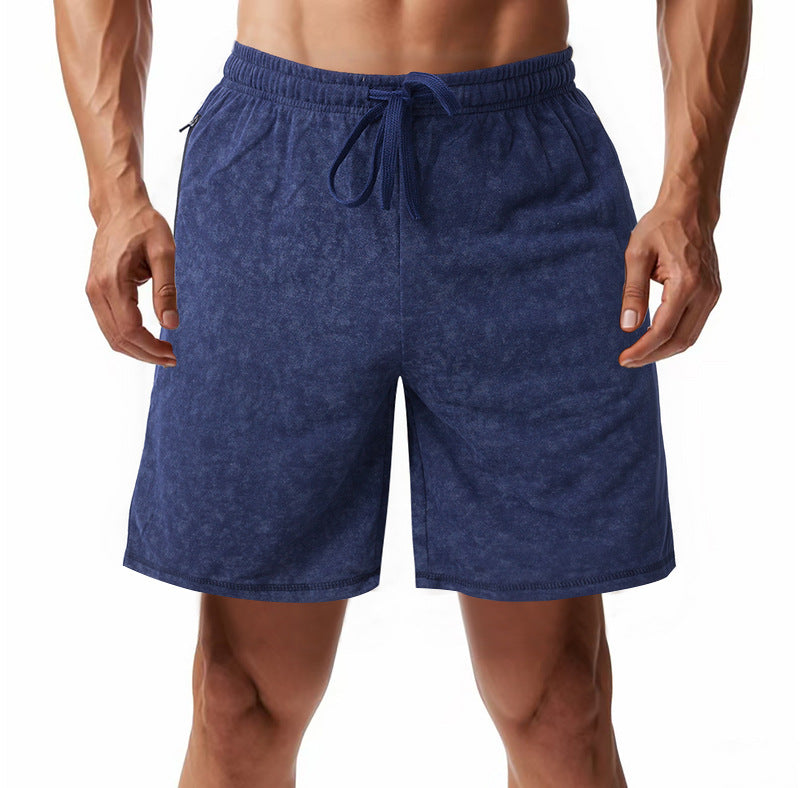 Herren bequeme Freizeit-Shorts aus sanftem Stoff mit verstellbarem Kordelzug Aliams