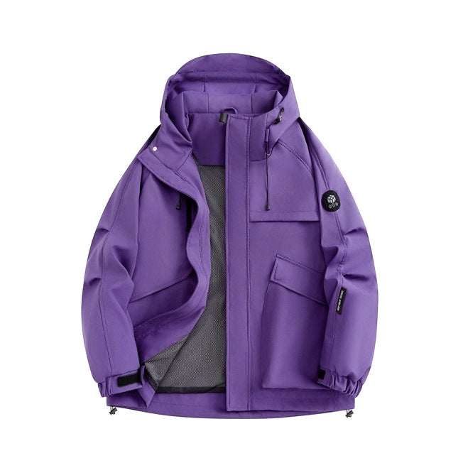 Herren funktionale Outdoor-Jacke Aliams