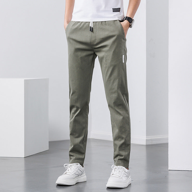 Herren Sportliche Freizeithose mit elastischem Bund Aliams