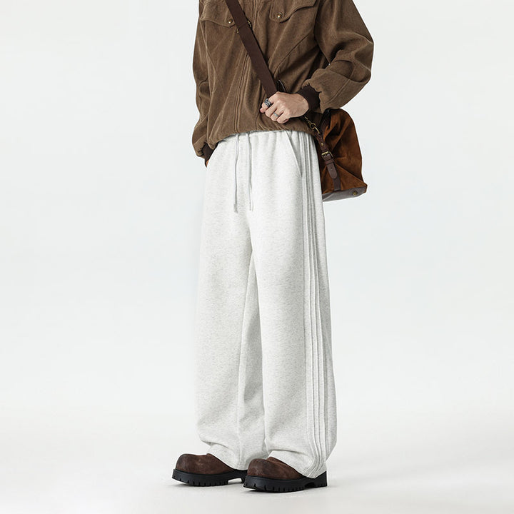 Herren Bequeme und lässige Freizeithosen mit weitem Schnitt Aliams