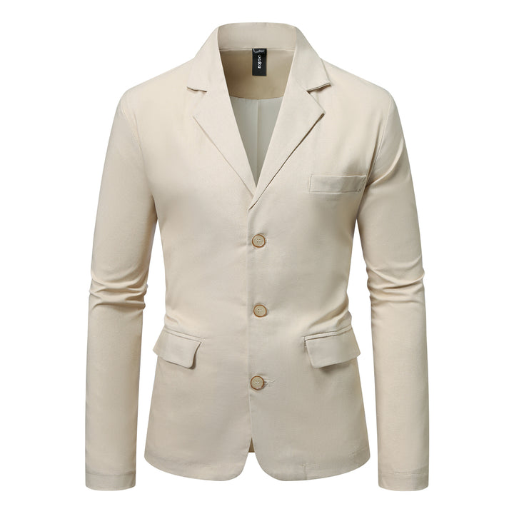 Herren eleganter Blazer mit praktischen Taschen und stilvollem Schnitt Aliams