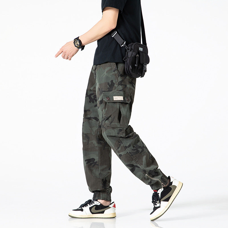 Herren Cargohose mit funktionalen Taschen und lässigem Schnitt Aliams