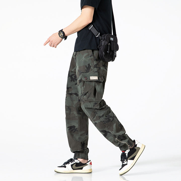 Herren Cargohose mit funktionalen Taschen und lässigem Schnitt Aliams