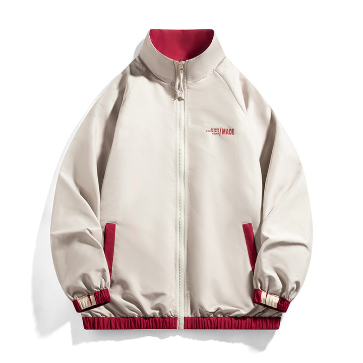 Herren sportliche Übergangsjacke im Retro-Stil Aliams