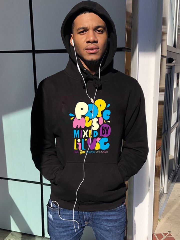 Herren Hoodie mit kreativem Grafikdesign Aliams