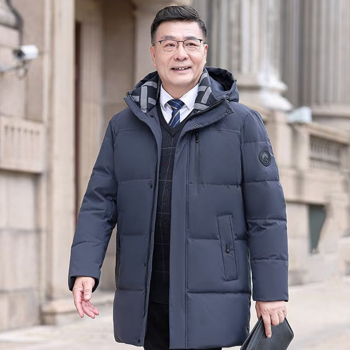 Lässige Winter Puffer Jacke Für Herren – Warm & Wetterfest