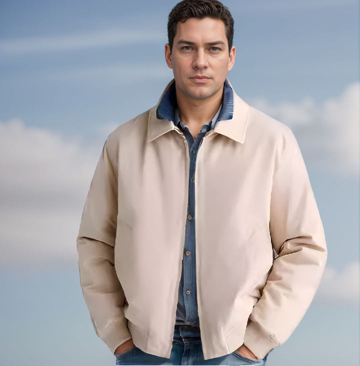 Herren Freizeitjacke mit modernem Design und praktischen Details Aliams