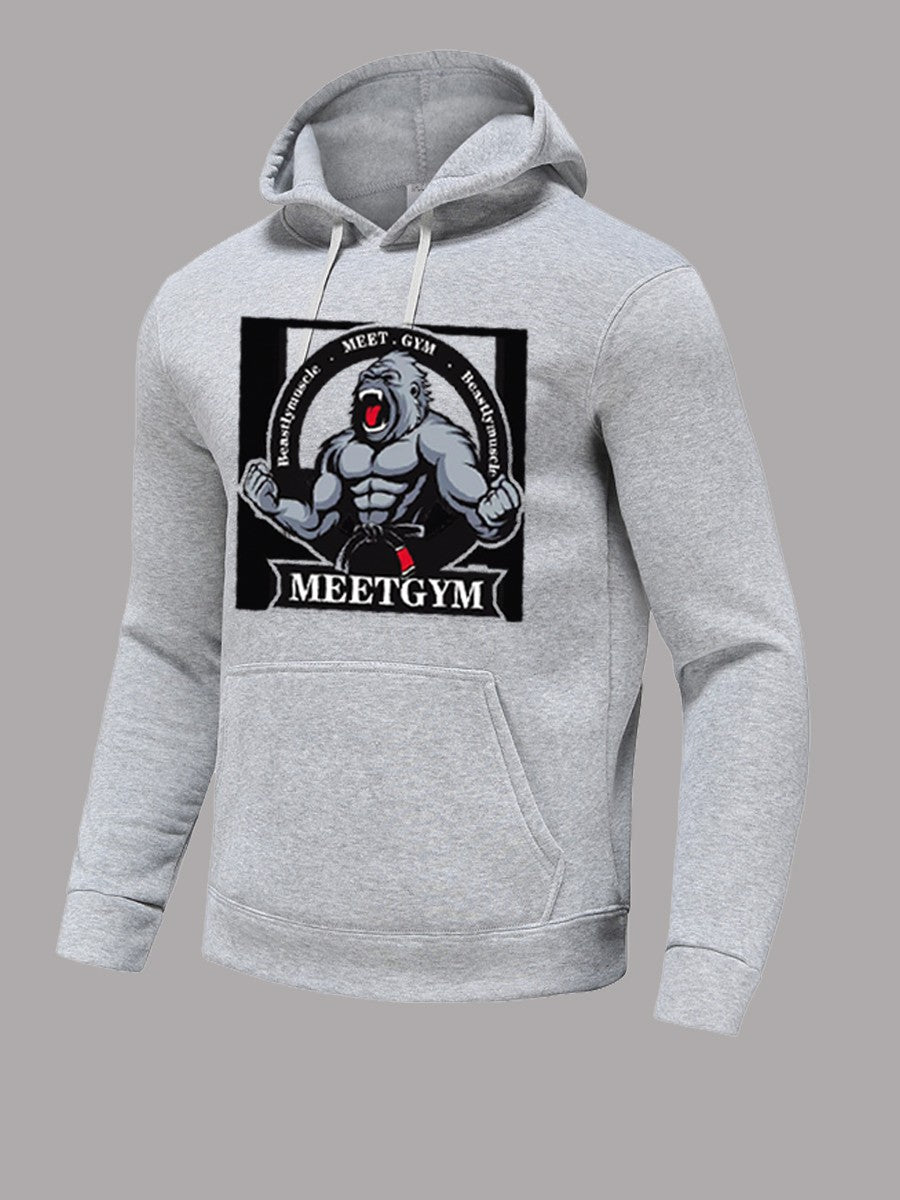 Herren Sweatshirt mit inspirierendem Gorilla-Design Aliams