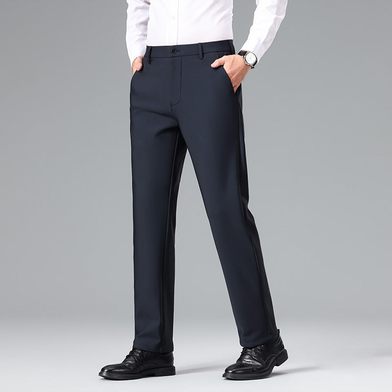 Herren elegante und atmungsaktive Anzughose Aliams