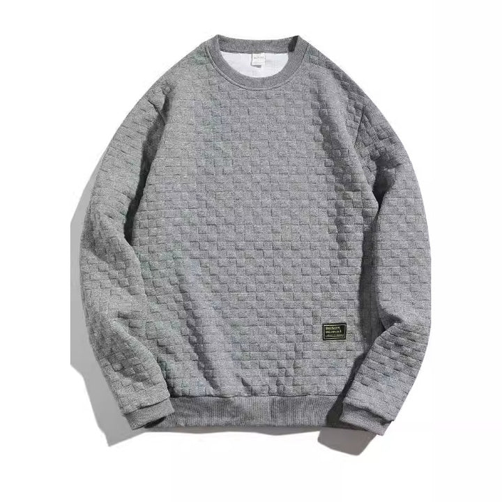 Herren strukturierter Sweatshirt Aliams