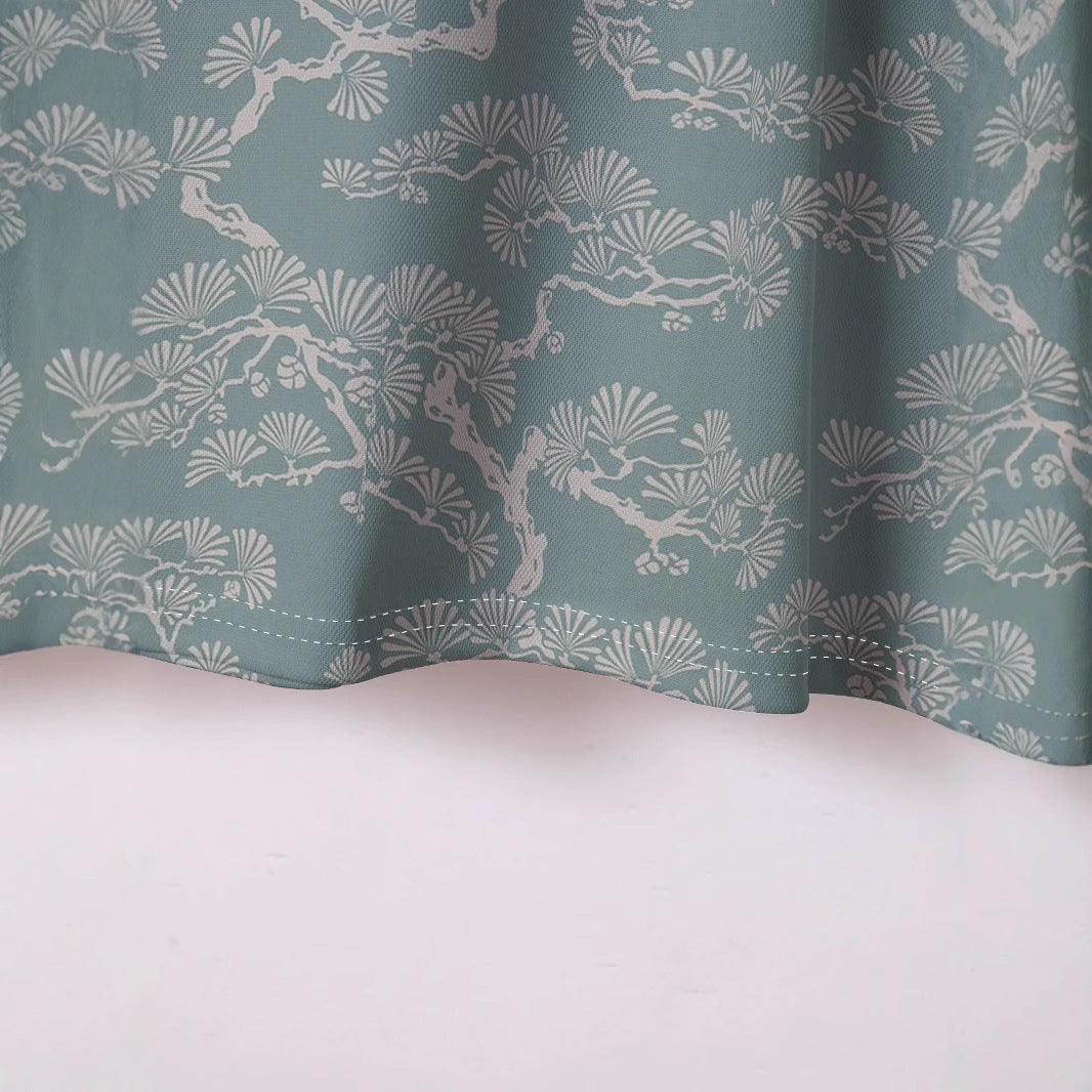 Herren Kurzarm Polohemd mit floralem Design Aliams