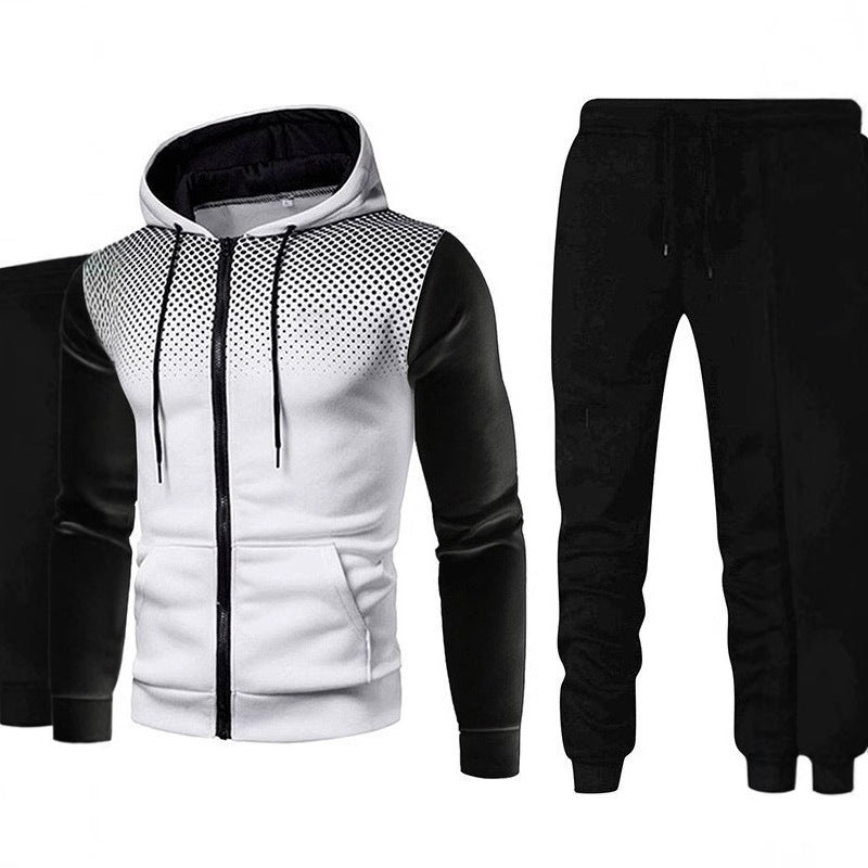 Herren Sportliches Hoodie und Jogginghose Set Aliams