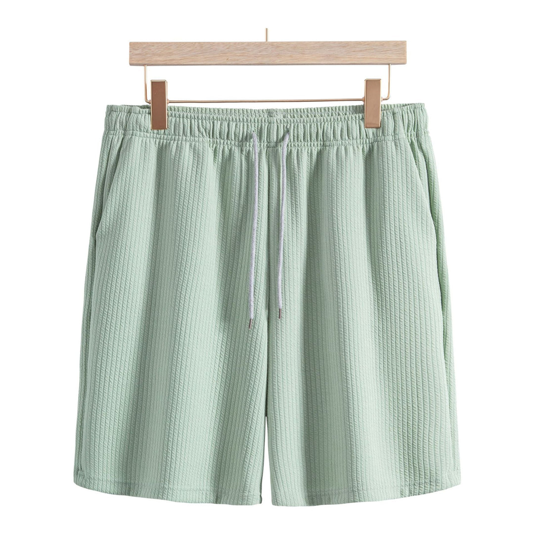 Herren Freizeitoberteil mit bequemen Shorts im strukturierten Design Aliams