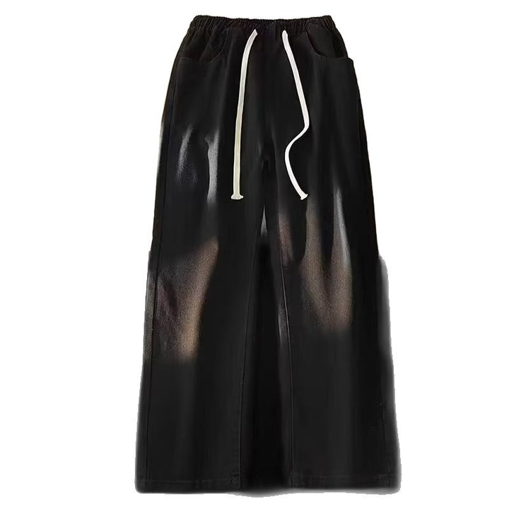 Herren Sportliche Freizeithose mit Kordelzug und tiefen Taschen Aliams