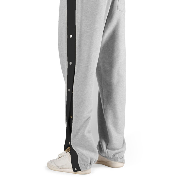 Herren Sportliche Freizeithosen mit praktischen Druckknöpfen und elastischem Bund Aliams