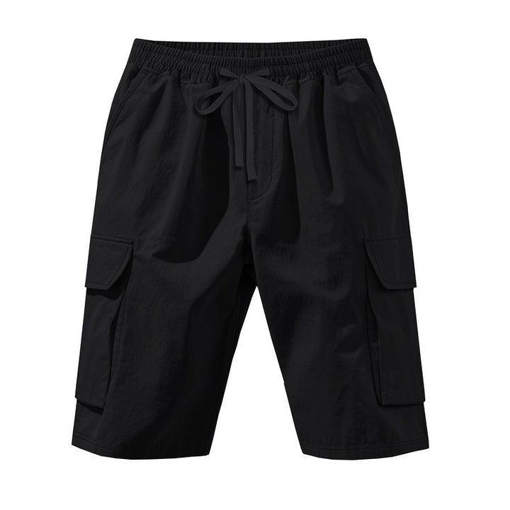 Herren Cargo-Shorts mit elastischem Bund und praktischen Seitentaschen Aliams 1757709064