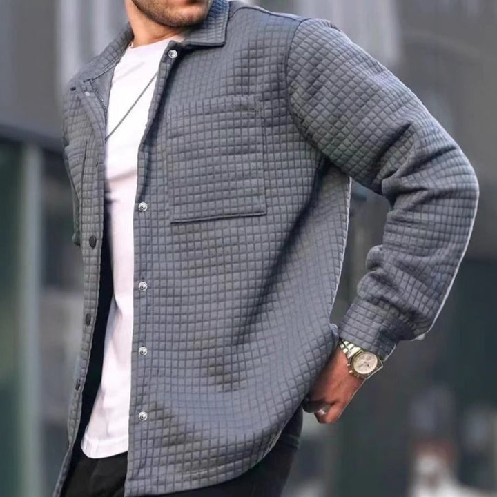 Herren gesteppte Freizeitjacke mit praktischen Taschen und modischem Design Aliams