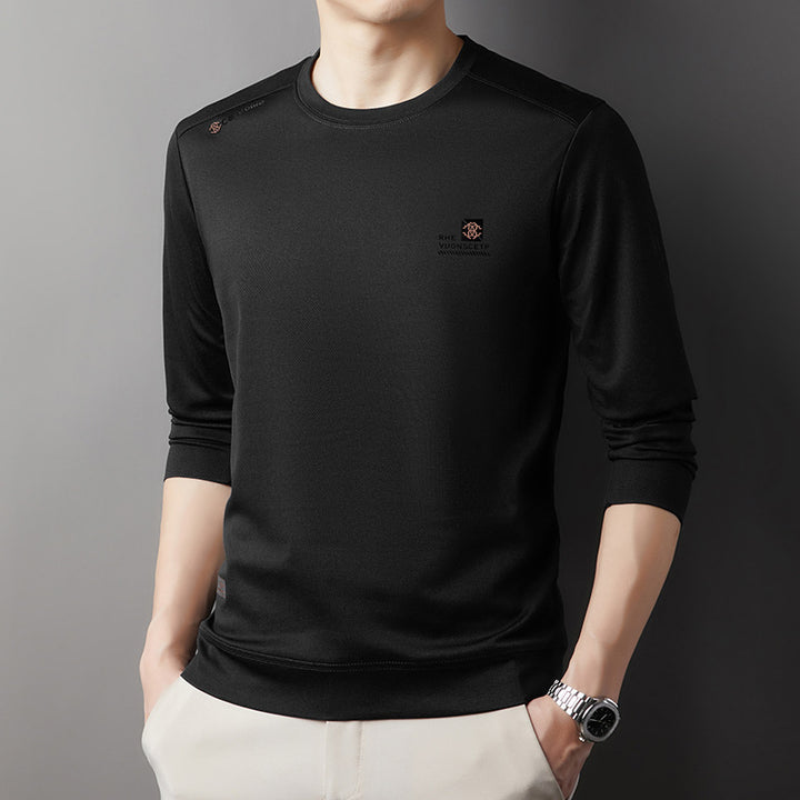 Herren funktionales Langarmshirt mit atmungsaktiver Struktur und innovativen Eigenschaften Aliams