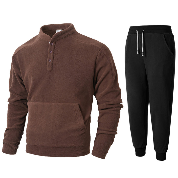 Herren Fleece Freizeitanzug Aliams