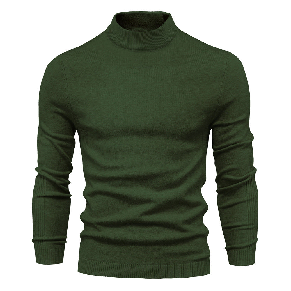 Herren Hochwertiger Rollkragenpullover Aliams