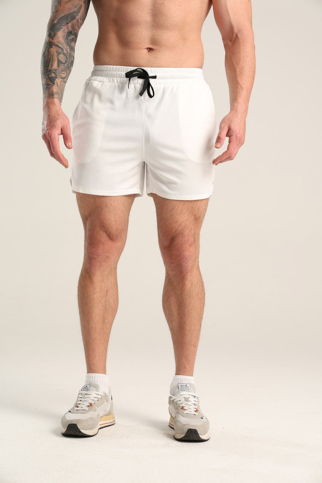 Herren Sportliche Schwimmshorts mit atmungsaktivem Material und verstellbarem Bund Aliams