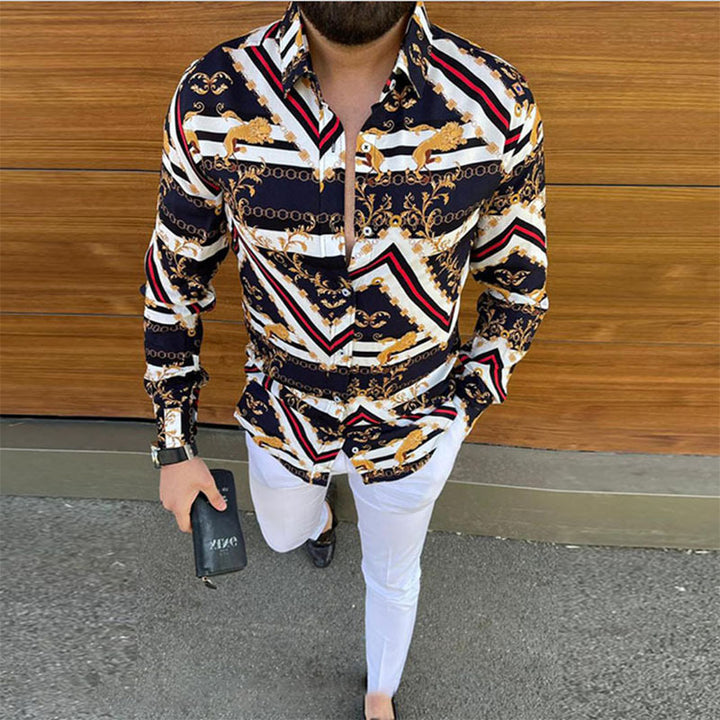 Herren Hemd im modischen Barockdesign Aliams