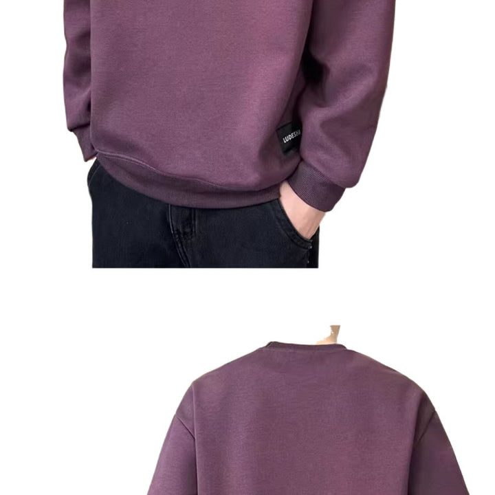 Herren Sweatshirt mit modernem Design und funktionalen Details Aliams