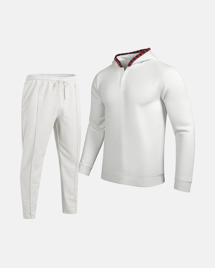 Herren Sportliches Kapuzenset mit atmungsaktivem sowie ergonomischem Schnitt Aliams