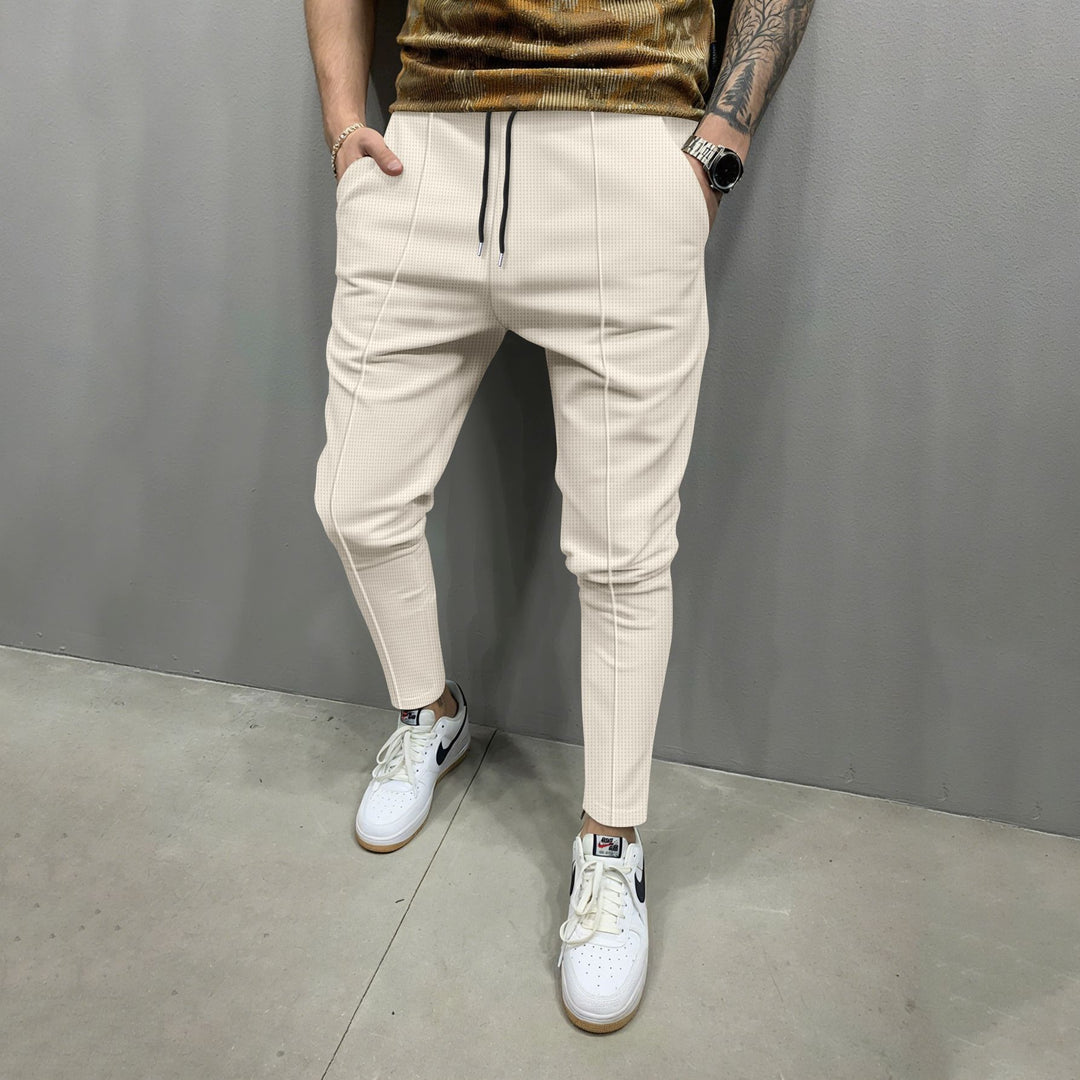 Herren elegante Jogginghose mit stylishen Details Aliams