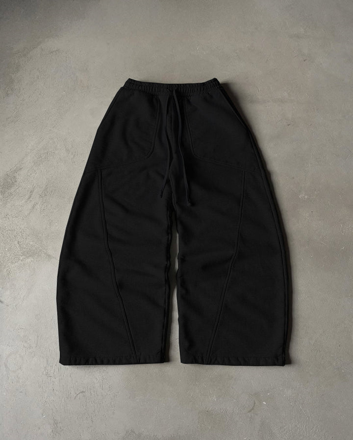 Herren Hohe Taille Entspannte Passform Jogginghose Aliams