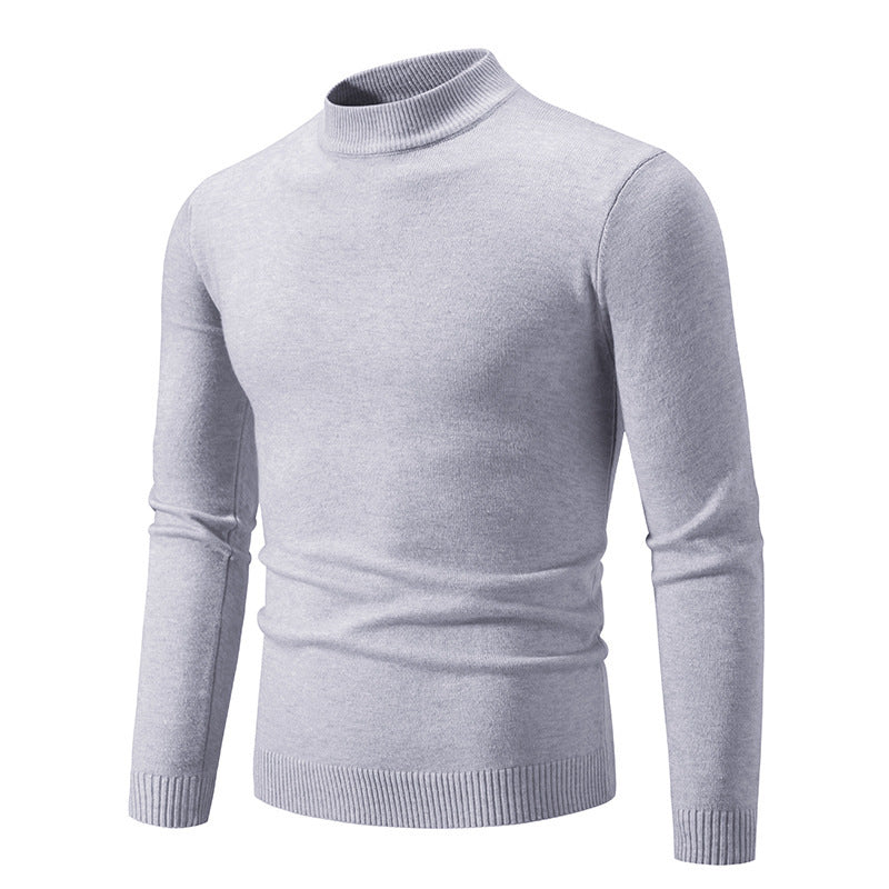 Herren Rollkragenpullover aus weichem Strickmaterial Aliams