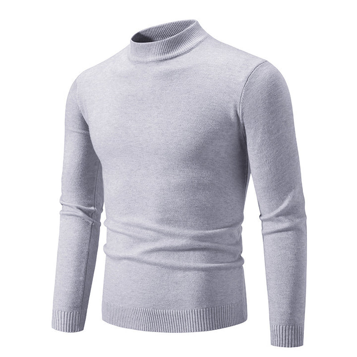 Herren Rollkragenpullover aus weichem Strickmaterial Aliams