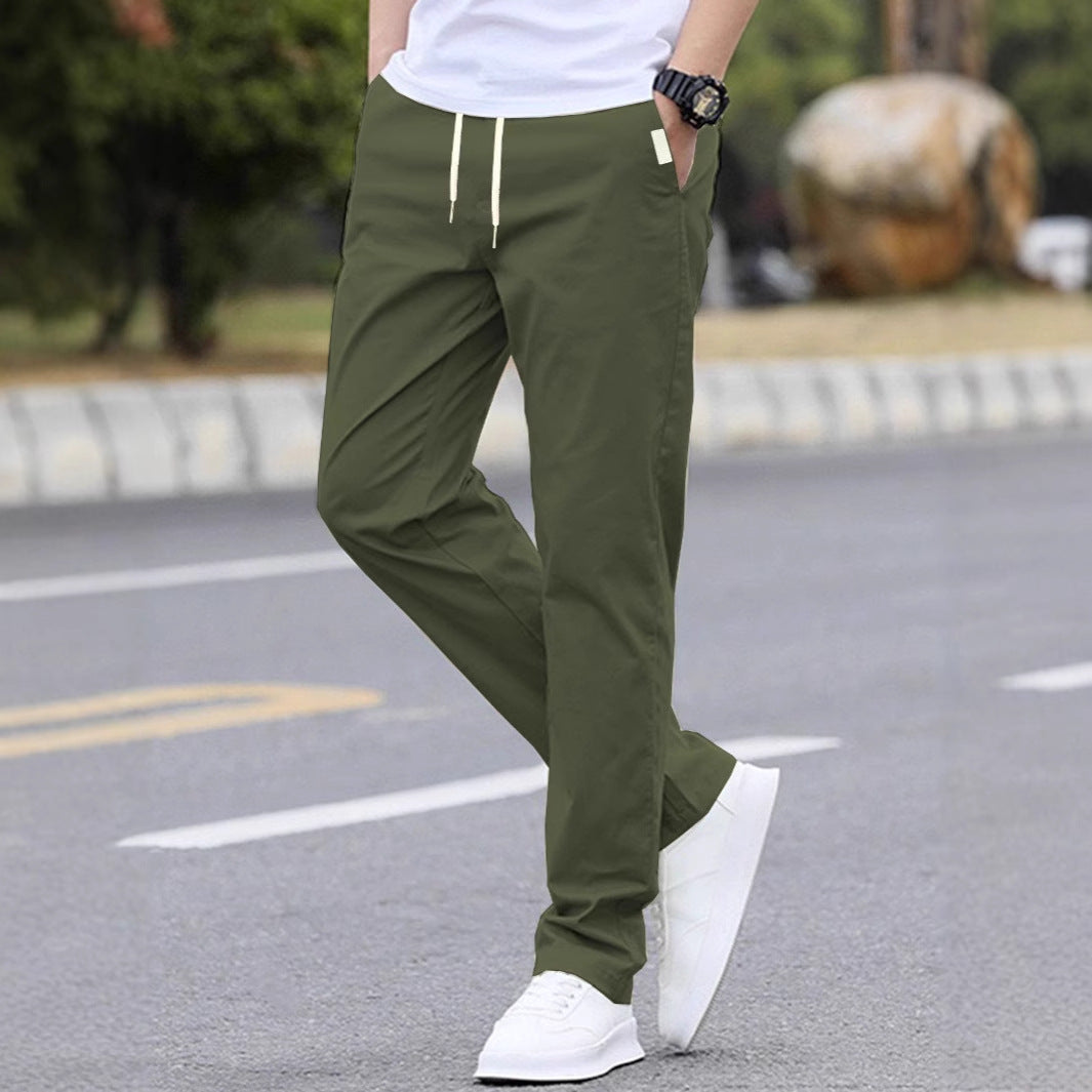 Herren Freizeit-Hose mit verstellbarem Bund und atmungsaktivem Material Aliams