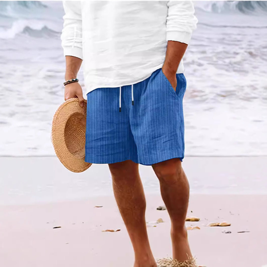 Herren Bade- und Freizeitshorts mit elastischem Bund und praktischen Seitentaschen Aliams