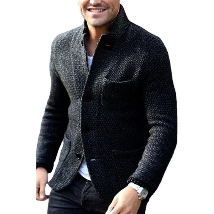 Herren elegante Strickjacke mit modernem Design Aliams